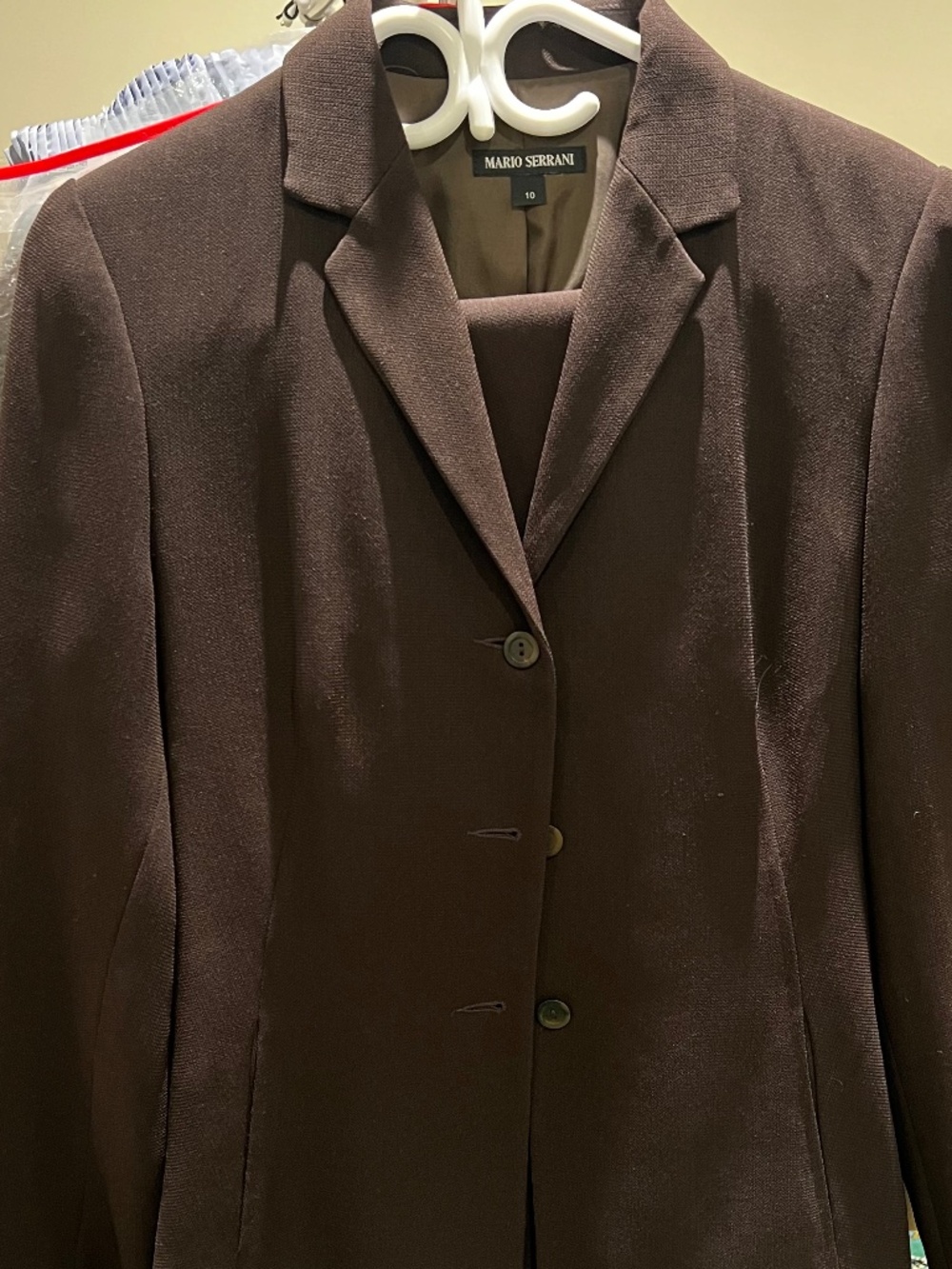 Long blazer and pants suit